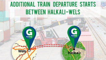 Halkalı-Wels / Wels-Halkalı için ek tren seferimiz hizmete girmiştir.